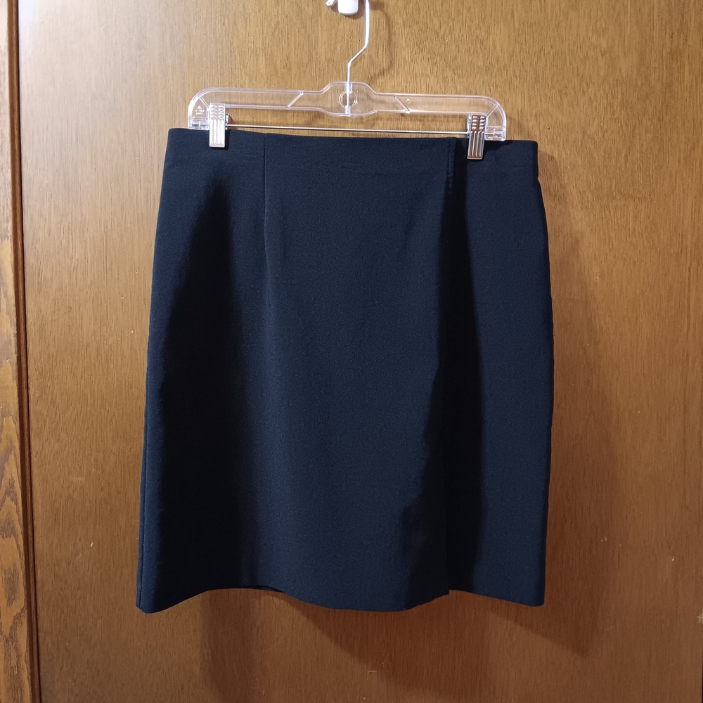 Fashion Bug Stretch Black Pencil Skirt‎ Womens Size 12 Career Business